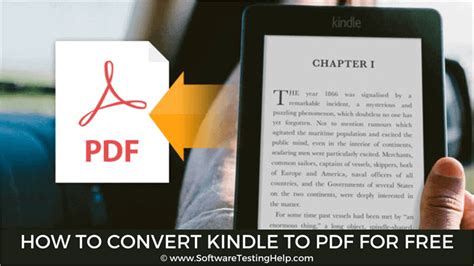 can you convert Kindle books to PDF for offline reading?