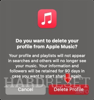 how to delete apple music account and why you should consider backing up your data first